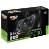 Video card Inno3D GeForce RTX 5080 16 GB GDDR7, PCIe 5.0, 256-bit, 300×120×50 mm