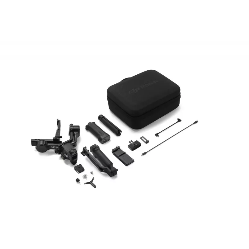 Hand camera stabilizer DJI RS 5 combo — aluminium, 30 h battery, 1.46 kg, black