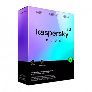 Kaspersky Plus | 1 Device | 2 Years | EU