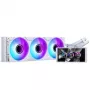 Phanteks Glacier One 360M25 LCD AiO-Liquid Cooling, 6-inch-Display - 360mm, White