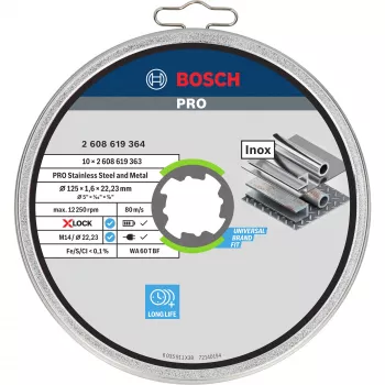 Drill Bit Bosch 2608619364 — 4 mm Diameter, straight shank