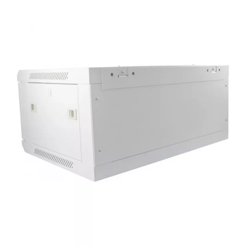 Wall-mounted rack cabinet ALLNET ALL-SMC6604GRAU 4U, grey, 50 kg capacity, key lock