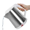 Electric kettle JATA 2 L 1500 W Stainless steel White