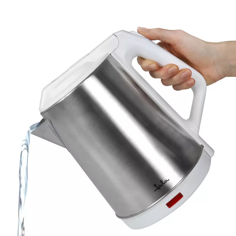 Electric kettle JATA 2 L 1500 W Stainless steel White