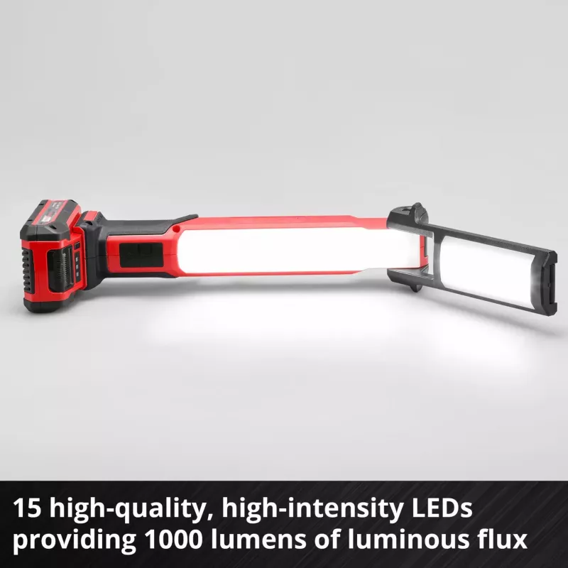 Power X-Change cordless light TE-CL 18/1000 S Li - Solo, 18Volt, LED Light Red, without Battery and Charger