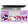 Mouse pad Kids Euroswan 80×30 cm Hello Kitty, large desk mat for mouse and keyboard