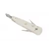 Krone punch tool Extralink NT-T002, hardened steel blade, plastic handle, lock function, grey/white