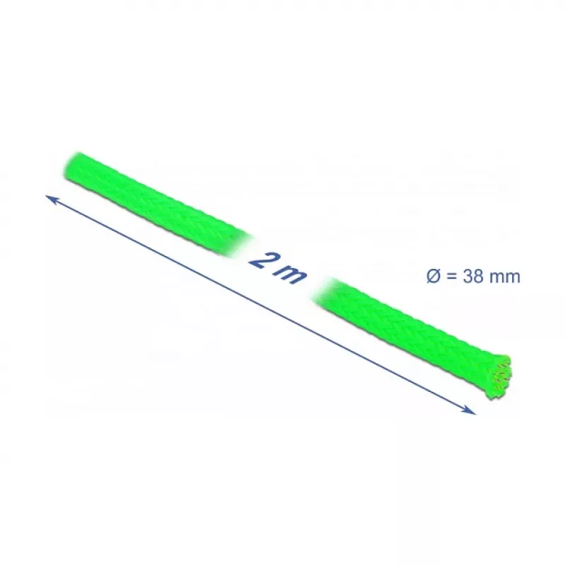 Cable sleeve DeLOCK 20754 Green