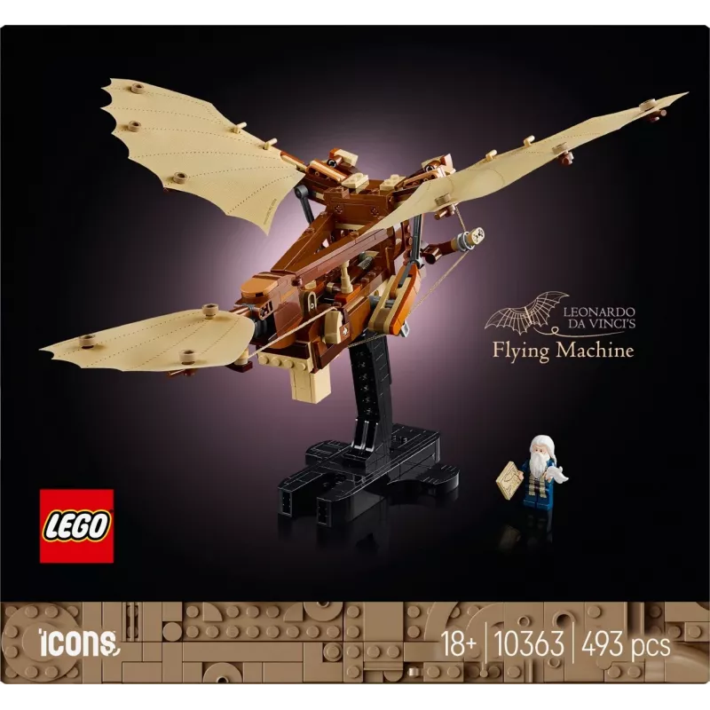 LEGO ICONS 10363 Leonardo da Vinci's Flying Machine