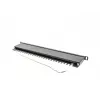Lanberg PPS5-0024-B 24-Port CAT5e Shielded Patch Panel 0.5U 19 inch Rack Mount Black
