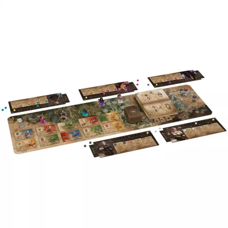 Board game Asmodee The Witcher: Pfad des Schicksals – tabletop adventure, story-driven scenario play