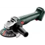 Angle grinder Metabo W 18 7-125, 18V (battery not included), 125 mm disc, 8500 rpm