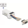 DeLOCK 67078 cable gender changer D-Sub 9 RJ12 White