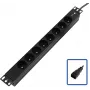 Power strip Lanview TUPS055 19 inch C20 8-way — rack-mountable power distribution unit