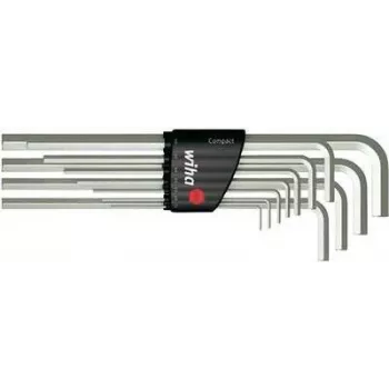 Hex Key Set Wiha 352H11 — 11-piece hex key set, L-shaped tools for metric hex screws