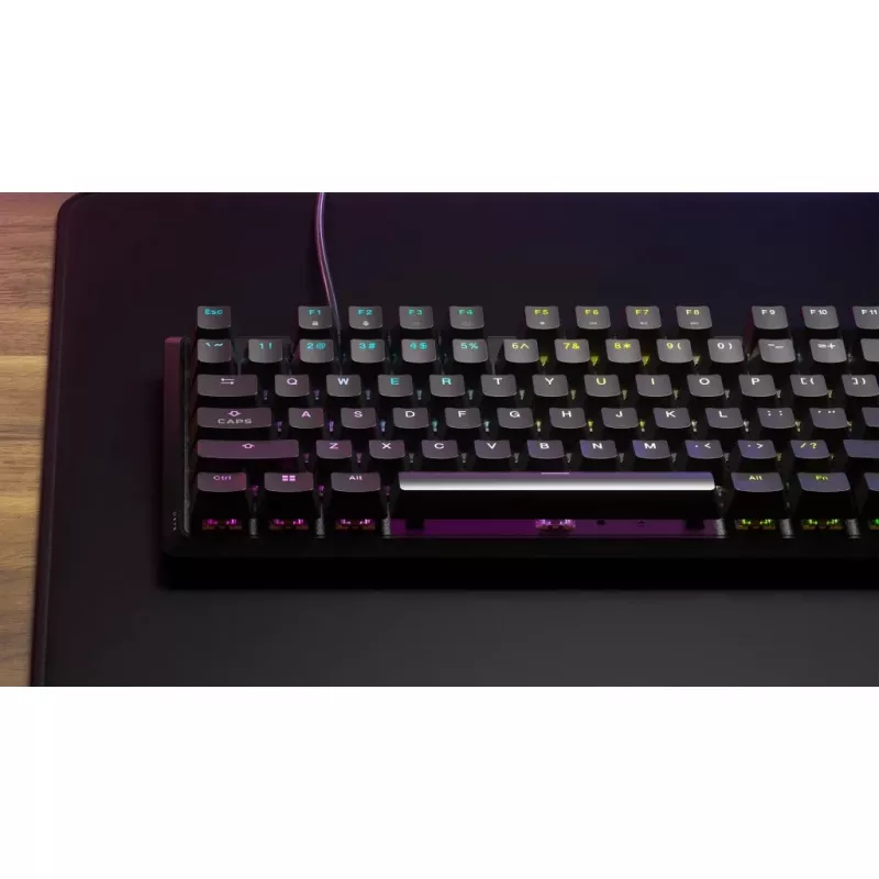 Corsair K70 Keyboard Gaming USB Black Mechanical Full-size 104 Keys