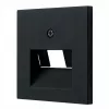 Gira System 55 frame insert, black, model 0270005