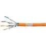 LogiLink Professional - Bulk Cable - 500 m - 7.5 mm - SFTP, PiMF -Cat.7 Raw Cable - Halogen-Free, robust - orange