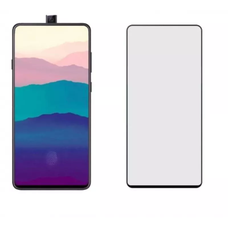 Tempered Glass Screen Protector Tellur for Samsung Galaxy A90 2.5D Full Glue Black