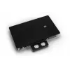 Backplate Alphacool 10268 Acrylic Aluminium Chrome Copper Nylon Black 160.8mm