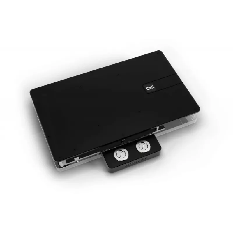Backplate Alphacool 10268 Acrylic Aluminium Chrome Copper Nylon Black 160.8mm
