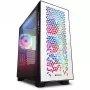 Sharkoon ELITE SHARK CA300H - Tower - PC - White - ATX - EATX - micro ATX - Mini-ITX - Metal - Tempered Glass - Gaming