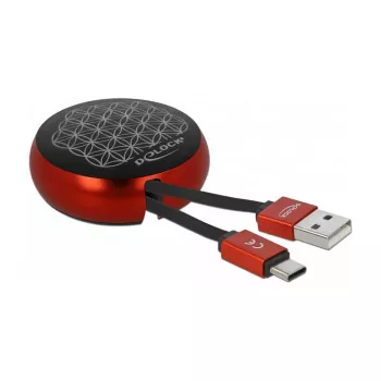 Retractable Cable DeLOCK USB 2.0 Type-A to USB-C™ 85819