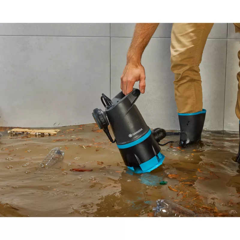 Submersible pump GARDENA 09018-47 — 550 W motor for water removal and transfer