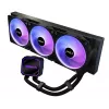 CPU cooler ASROCK Pro 360 ARGB Black — ASROCK model 90-APRA36-BAAGA6, 360mm AIO liquid cooler, ARGB lighting