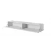 Cama TV Stand SLIDE 200 White Gloss 2000mm Low Media Console with Sliding Doors
