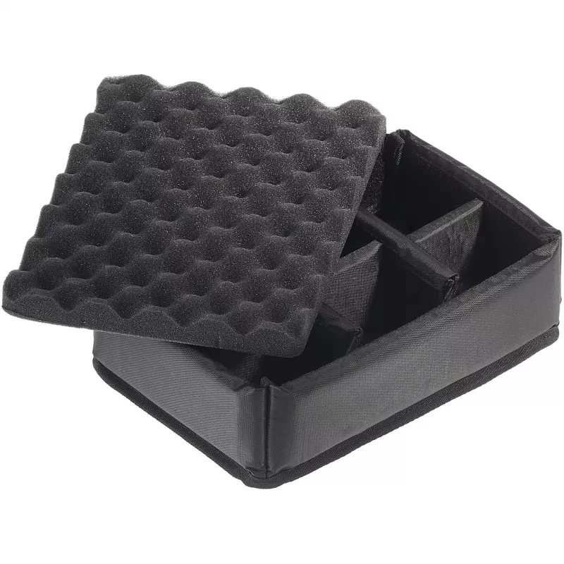 B&W Type 1000 black case with removable padded insert