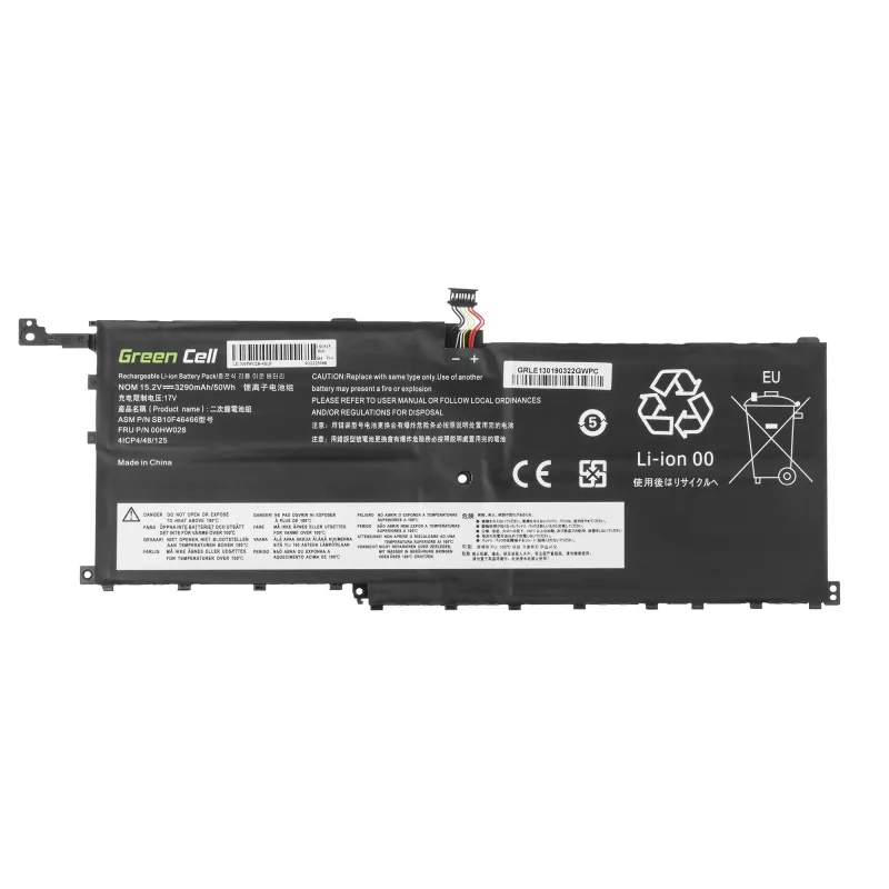 Battery Green Cell LE130 for Lenovo ThinkPad X1 Carbon 4th Gen