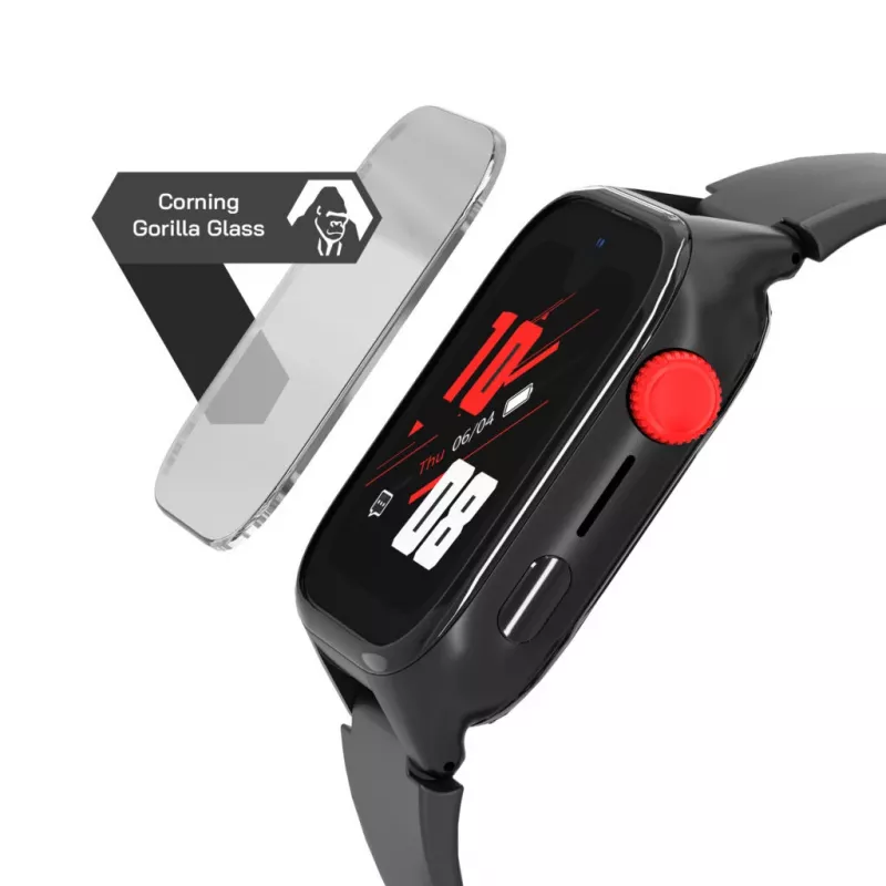 Smartwatch Stelio ST-SWJ102-BK Junior Pro AI 4G black – children’s wearable with 4G connectivity