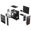 Fractal Design North Charcoal Black Mesh Mid Tower Case - Black