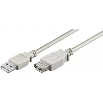 MicroConnect - USB-Extension Cable - USB (M) to USB (W) - 5 m