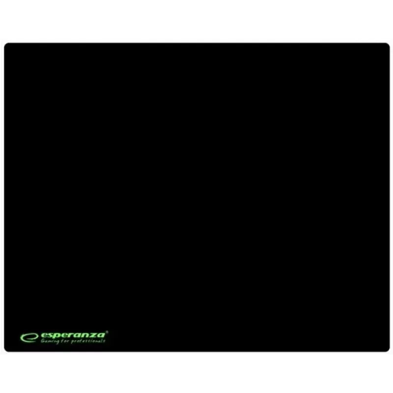 Gaming mouse pad ESPERANZA EGP102K — rubber, 300×240 mm, 3 mm thickness, non-slip, black