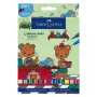 Marker set Faber-Castell 164815 — 12 pieces, multicolour markers, made in Germany