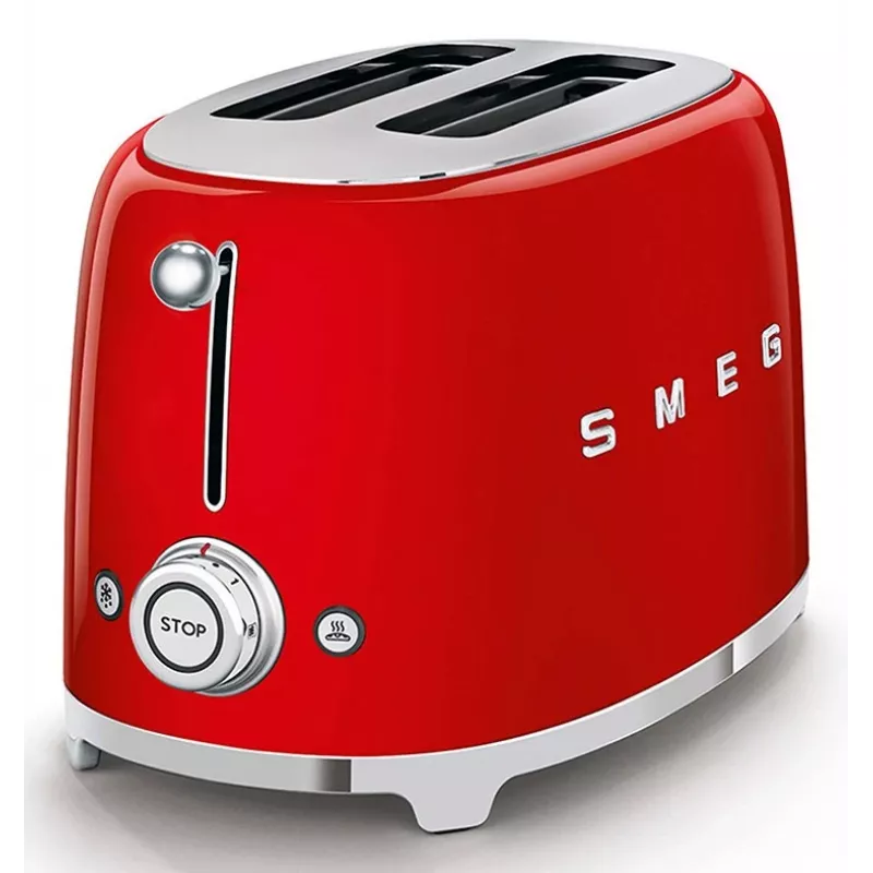 Smeg 50's Style Toaster TSF01RDEU Red