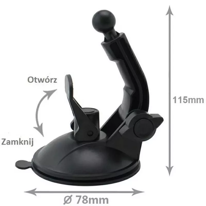 Car phone holder Beline Beli02131 2in1 windshield mount with adjustable angle