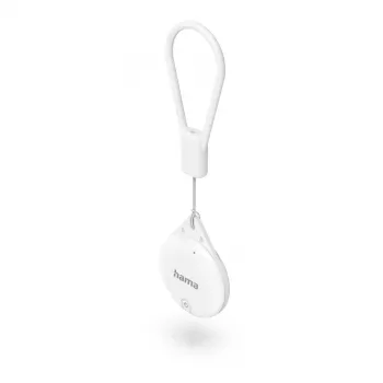 HAMA Item Finder 00185815 Bluetooth for Apple Find My app, white — tracker for locating personal items
