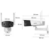 Reolink Duo Series W730 - 4K Outdoor Wi-Fi Camera, Dual-Lens, 180° Panoramic View, Person/Vehicle/Animal Detection