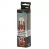 Utility knife WEDO 78 830 with snap-off blade, ergonomic handle, 1 pc, black/red/silver