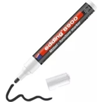 Furniture Marker Edding 8900 Black 1.5–2 mm permanent marker for wood and laminated surfaces