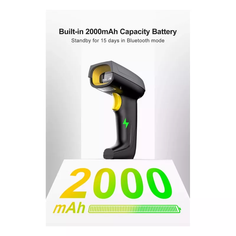 inateck Barcodescanner 52 black [BCST-52_black]