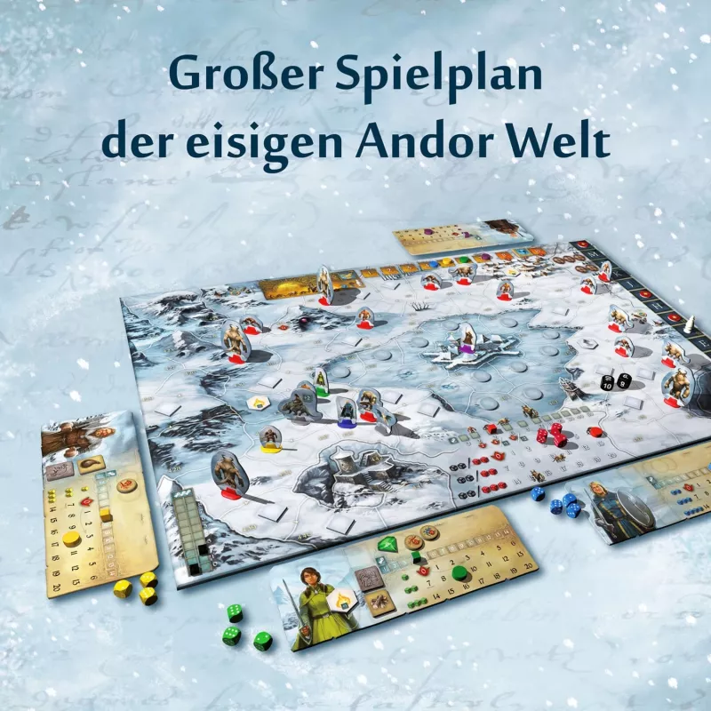 Die Legenden of Andor - The Eternal Cold, Board Game