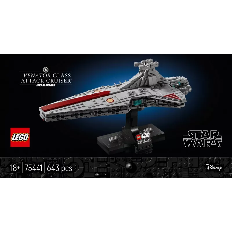 LEGO STAR WARS 75441 Venator-Class Attack Cruiser