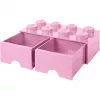 LEGO Brick Drawer 8 pink, Storage Box pink