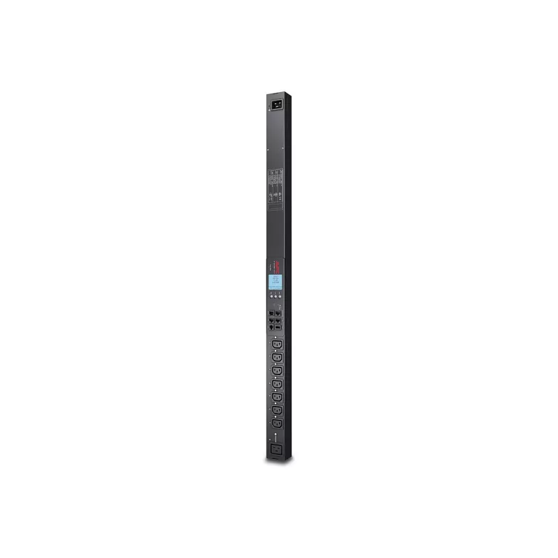 APC Rack PDU 2G, Switched, ZeroU, 20A/208V, 16A/230V, (7) C13 & (1) C19