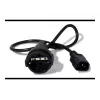 APC AP9880 power cable Black 0.6 m C14 coupler CEE7/7