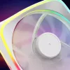 120mm Case Fan Sharkoon SHARK Lights RGB PWM White — RGB lighting, PWM speed control